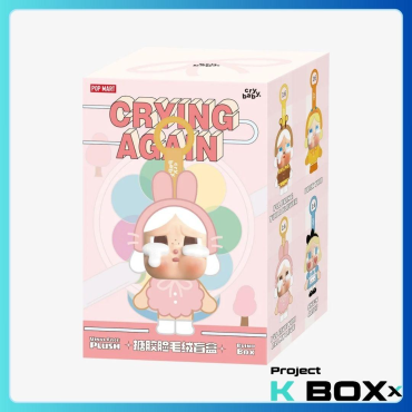 CRYBABY CRYING AGAIN VINYL FACE PLUSH SERIES POP MART