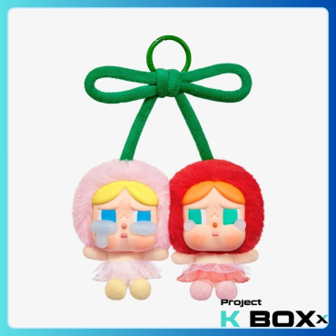 CRYBABY Crying For Love Series-Vinyl Plush Hanging Card (Love You Cherry Much)
