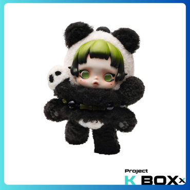 SKULLPANDA Lazy Panda Plush Doll Pendant
