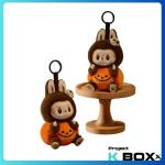 Happy Halloween Party Series-Sitting Pumpkin Vinyl Plush Pendant