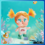 MÓC KHÓA CRYBABY VACATION MODE ON SERIES - VINYL PLUSH PENDANT BLINDBOX (14-18,5 CM)