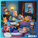 MÔ HÌNH POP MART THE MONSTERS LABUBU 1:00 A.M. Series Figures (Hộp Mù) 5.4cm - 10.6cm